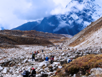 The way to Everest Base Camp